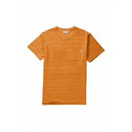 RHYTHM Dobby Stripe Pocket Maple Tee Shirt