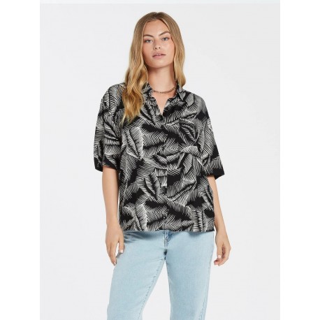 Women's Shirt VOLCOM Stay Palm Black