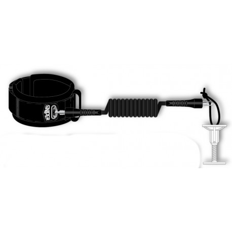 Leash de Bodyboard Pride Biceps Standard Black