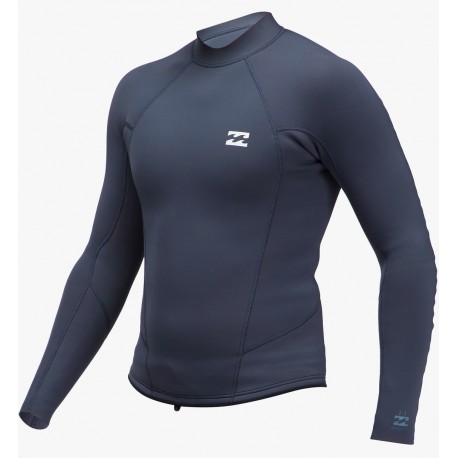 Billabong Absolute Long Sleeve 2/2mm Neoprene Top Navy