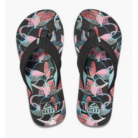 REEF AHI Hibiscus Kids Flip Flop