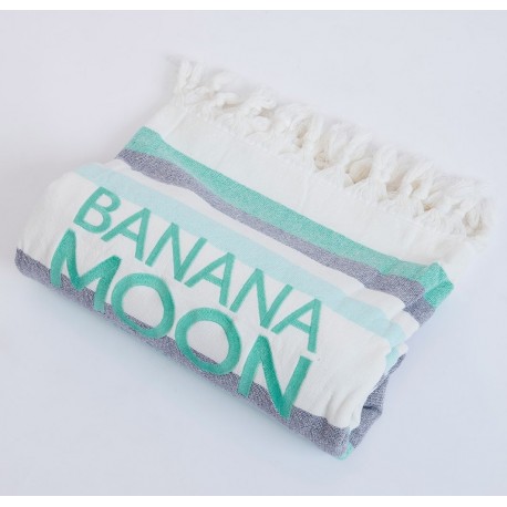 Beach Towel Fouta BANANA MOON Ivanie Marbella Blue