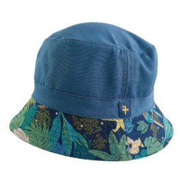 Mixed Bucket Hat Islands Cross Poe Blue