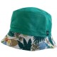 Mixed Bucket Hat Islands Cross Poe White