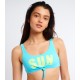 Bralette Bikini Top BANANA MOON Nouo Beachclub Turquoise