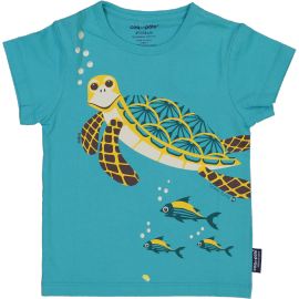 Ocean Blue Turtle Rooster Children's T-Shirt