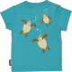 Tee Shirt Enfant Coq en pâte Tortue Bleu Océan