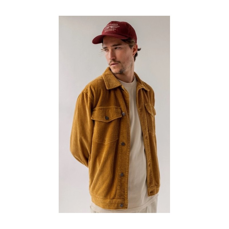 Veste Velours Camel Homme