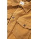 Veste Homme RHYTHM Cord Trucker Camel