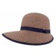 Chapeau Femme ISLANDS CROSS Monoi Marine