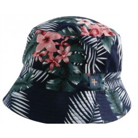 Mixed Bucket Hat Iles Cross Moni Navy