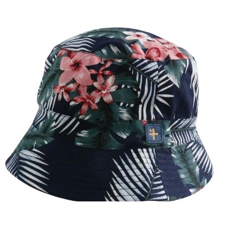 Mixed Bucket Hat Iles Cross Moni Navy