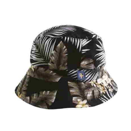 Mixed Bucket Hat Iles Cross Moni Black