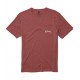 Tee Shirt VISSLA Radical Organic Pocket Rusty Red