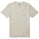 Tee Shirt VISSLA Radical Organic Pocket Bone