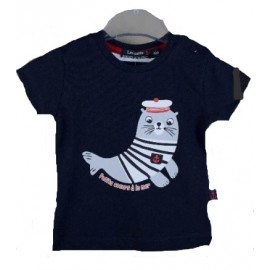 Tee Shirt Bébé Papylou Faro Marine