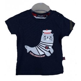 Baby Papylou Faro Navy T-Shirt