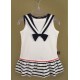 Children's Dress PAPYLOU Guerande White