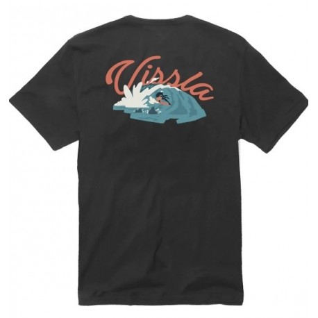 Tee Shirt VISSLA Radical Organic Pocket Phantom