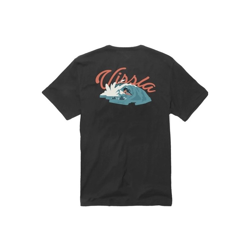 VISSLA Radical Organic Pocket Phantom Tee Shirt - Breizh Rider