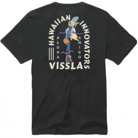 Tee Shirt VISSLA Risky Organic Pocket Phantom