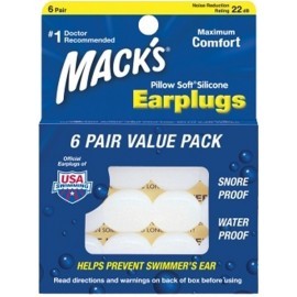 Bouchons d'Oreille Mack's Silicone