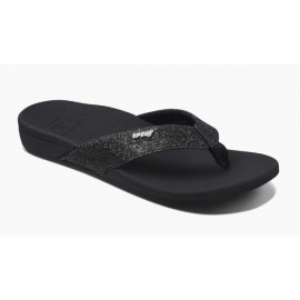 REEF Ortho Spring Glitter Women's Flip Flop Black Black