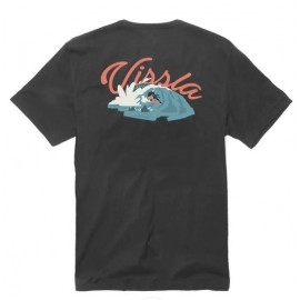 Junior VISSLA Radical Black Heather Tee Shirt