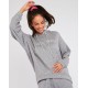 Sweatshirt BANANA MOON Bradley Creamy Heather Gray