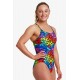 Maillot de bain 1 Piece Femme FUNKITA Diamond Back Cabbage Patch