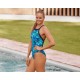 Women's 1 Piece Swimsuit FUNKITA Sky Hi One Polar Lights