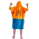 Poncho All-In Kid Tiger Orange Navy