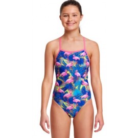 Junior 1 Piece Swimsuit FUNKITA Strapped Mango Magic