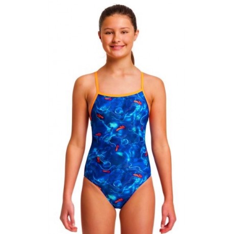 Junior 1 Piece Swimsuit FUNKITA Tie Me Tight Fyto Flares