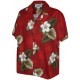 Hawaiian Shirt Pacific Legend Oahu Red