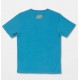 Tee Shirt Junior Volcom Skele Flip Blue Drift