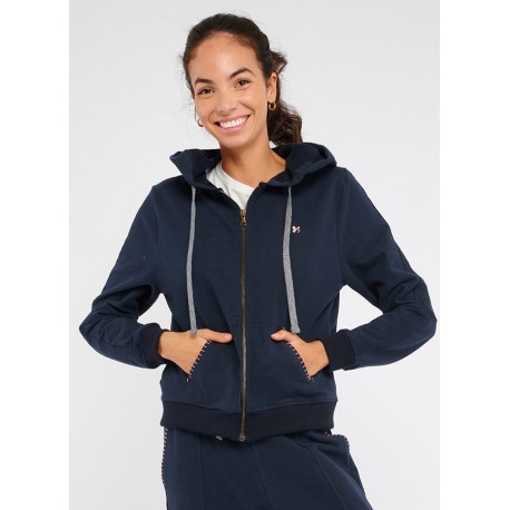 Veste De Jogging BANANA MOON Fresco Modelo Marine