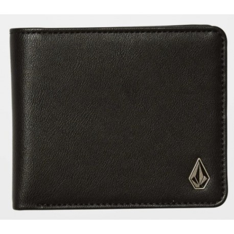 Portefeuille VOLCOM Slim Stone L PU Black