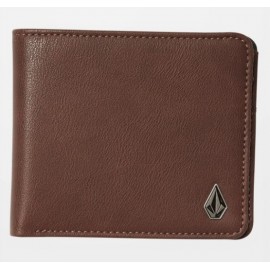 Wallet VOLCOM Slim Stone L PU Brown