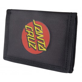 Santa Cruz Classic Dot Black Wallet