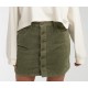 BILLABONG Life Canteen Velvet Skirt