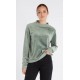 Women's Velvet Sweatshirt PROTEST Nxgcybele Mistygreen