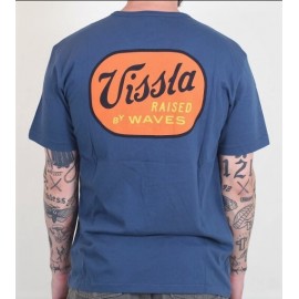VISSLA Pumped Organic Pocket Tee Shirt Dark Navy