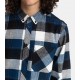 Chemise Flannel Homme ELEMENT Lumber Eclipse Navy Off White
