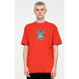 Tee Shirt SANTA CRUZ Roskopp Face Front Artisanal Red