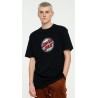T Shirt Santa Cruz Daylight Dot Front Black