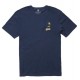 Tee Shirt VISSLA Hula Clash Organic Dark Denim