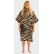 Poncho All-In T Bumpy Femme Dark Pink Zebra