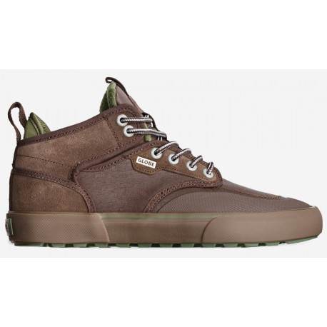 Chaussures Globe Motley Mid Chesnut Olive Summit