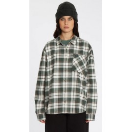 Chemise Femme VOLCOM Plaid To Meet U Dark Pine